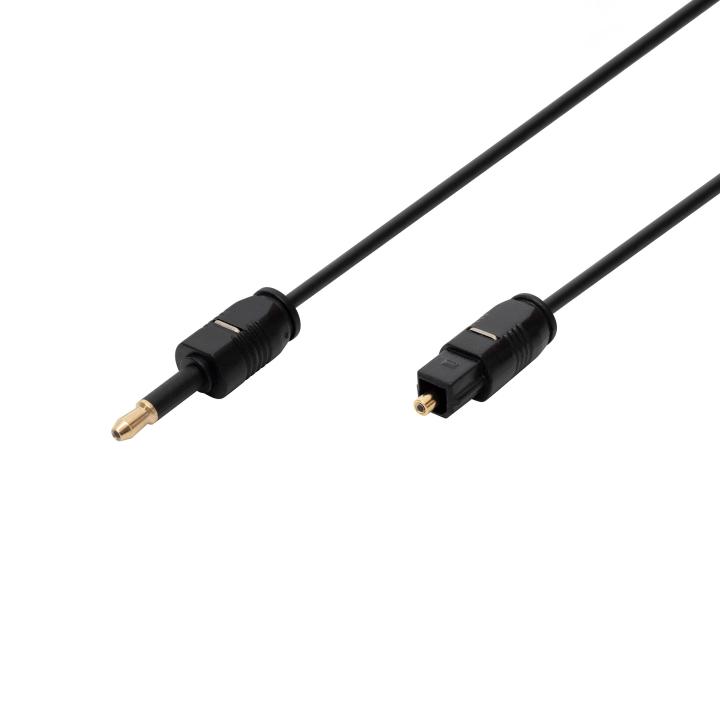 home 51225 toslink mini toslink csatlakozókábel, optikai kábel, 2 méter