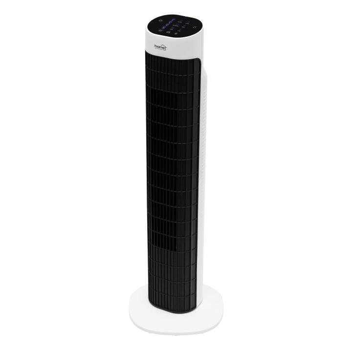 home twfr100b oszlopventilátor, 45 w, 3 sebességfokozat, távirányító, kikapcsolás időzítés, oszcillálás, nagy méretű kijelző