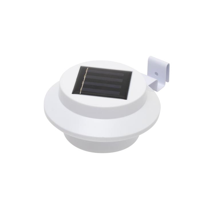 home mx652 napelemes kerti lámpa, 3 db nagy fényerejű melegfehér led, akkumulátor, ip44