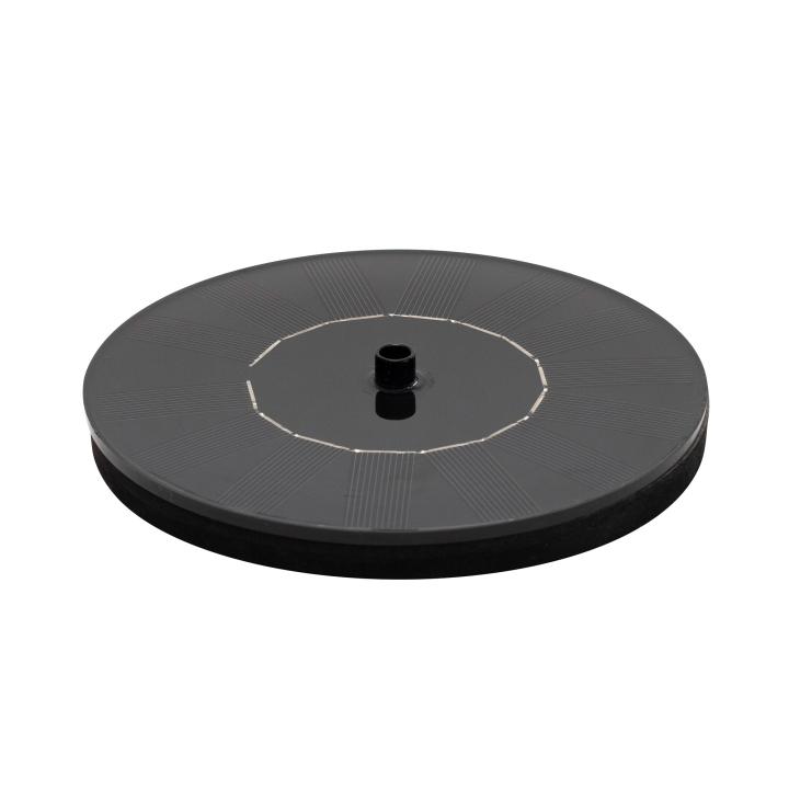 home swf02 napelemes kerti szökőkút, hat szórófej, 40cm vízoszlop, ipx8, automatikus, elem nélküli működés