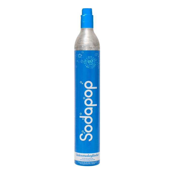 sodapop univerzális patron szódakészítő géphez, co2 patron, 425g, 60 80 liter szóda elkészítéséhez