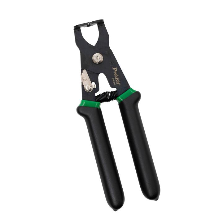 pro'skit pm 386 professzionális kábelkötegelő vágó és fogó, kétféle vágási módszer, ergonomikus markolat
