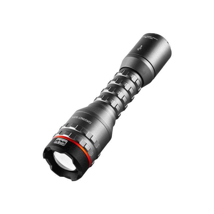 nebo neb flt 1063 g davinci 800l akkumulátoros zseblámpa, 800 lumen, alumínium test, ip67, power bank funkció