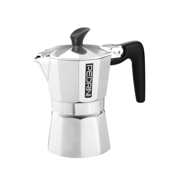 pedrini aroma chic 9082 3 kávéfőző, alumínium, 2 csésze