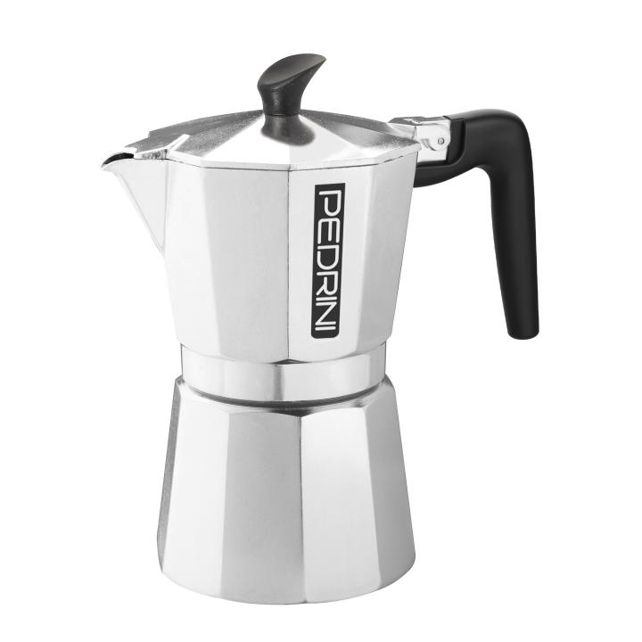 pedrini aroma chic 9084 3 kávéfőző, alumínium, 6 csésze