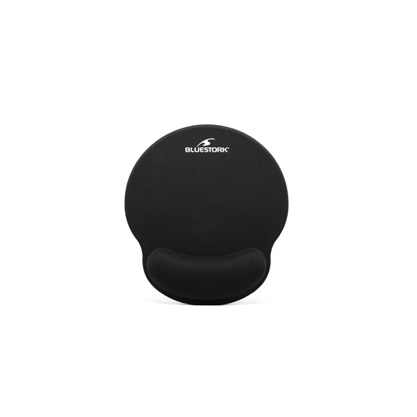 bluestork egérpad bs pad ergo (250x225x22mm, fekete)