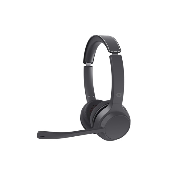 conceptronic vezeték nélküli fejhallgató polona04b (bt5.3, hangerőszabályzó, zajcsillapítás, fekete)