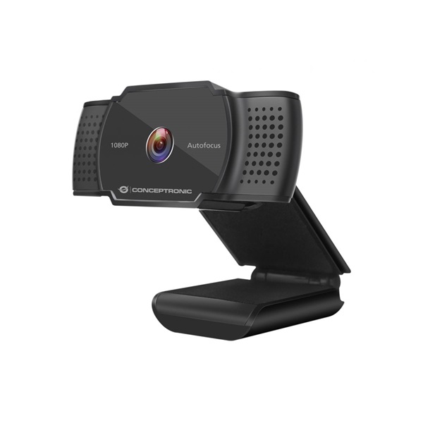 conceptronic webkamera amdis06b (2592x1944 képpont, auto fókusz, 30 fps, usb 2.0, univerzális csipesz, mikrofon)