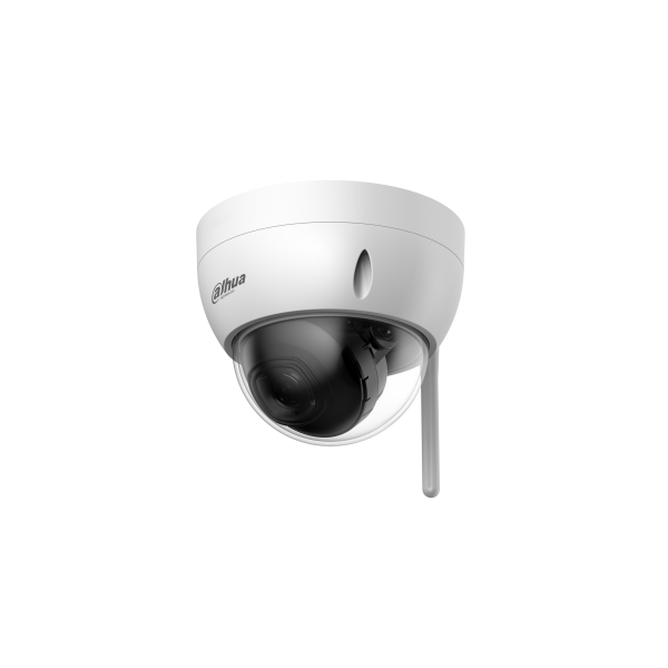 dahua ip wifi dómkamera ipc hdbw1430de sw (4mp, 2,8mm, kültéri, h265, ip67, ir30m, ik10, dwdr, sd, 2.4ghz, 12vdc)