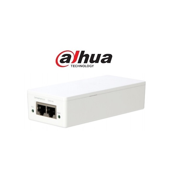 dahua poe injektor tam1gt1gt 30 (30w (poe+), gigabit, 230vac)