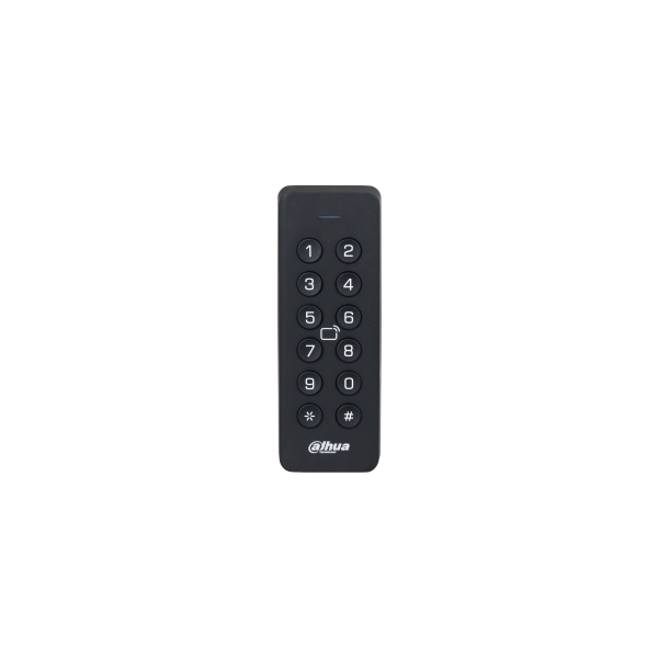 dahua kártyaolvasó (segédolvasó) asr2101h (nyomógomb; ip66; ic card, rs 485/wiegand)