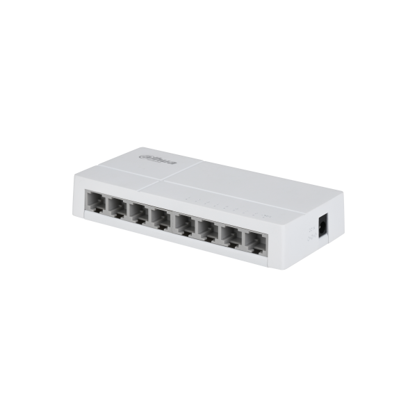 dahua switch sf1008l (8port 100mbps, 5vdc)