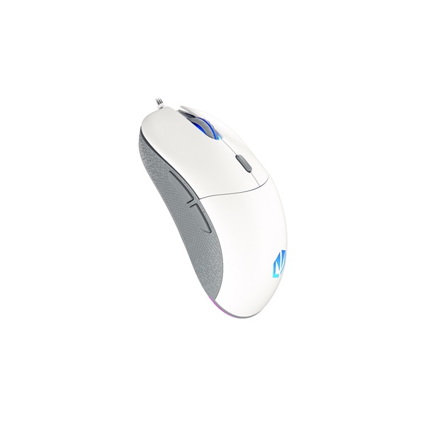 endorfy egér gem plus onyx (19 000 dpi, argb, pixart chip, optikai, 1,8m, fehér)