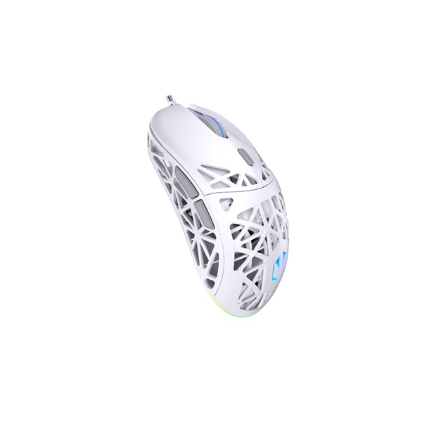 endorfy egér liv onyx white (honeycomb, 8000 dpi, argb, pixart paw3311, optikai, 1,8m, fehér)