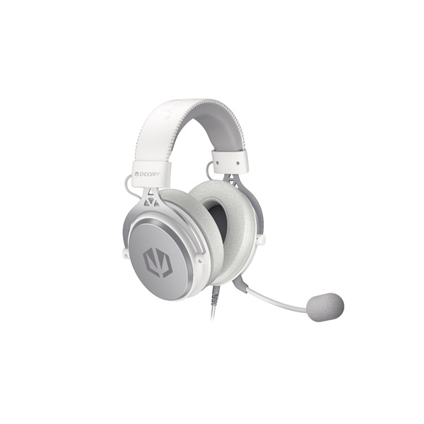 endorfy fejhallgató viro plus usb onyx (7.1 headset, multiplatform, mikrofon, 53mm driver, hangkártya, 2,9m, fehér)