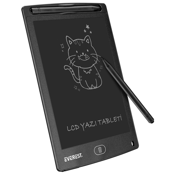 everest grafikus tábla ev dy100 black (125x175mm, 8,5 inch, toll, lcd)