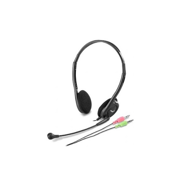 genius fejhallgató hs 200c fejhallgató (3,5mm jack, mikrofon, fekete)