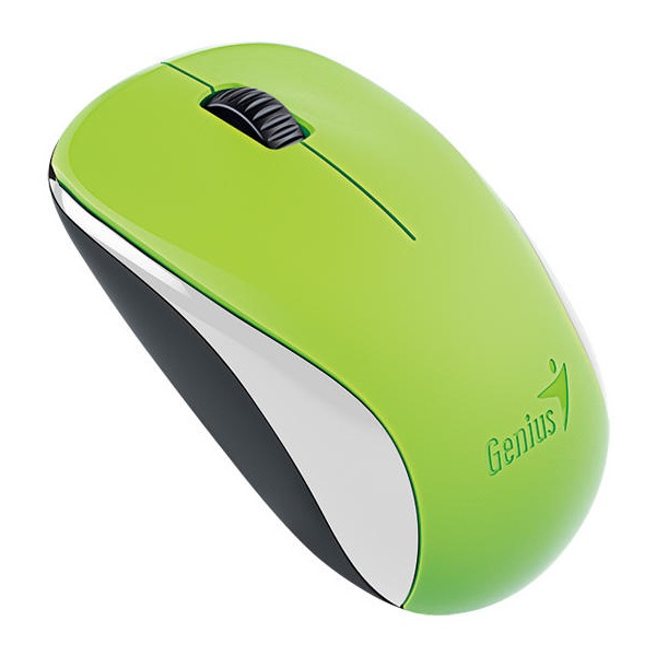 genius egér nx 7000 (vezeték nélküli, usb, 3 gomb, 1200 dpi, blueeye, zöld)