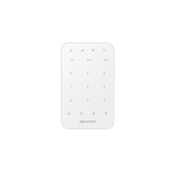 hikvision ax pro hozzáférési billentyűzet ds pk1 e we (falra rögzíthető, háttérvilágítás)