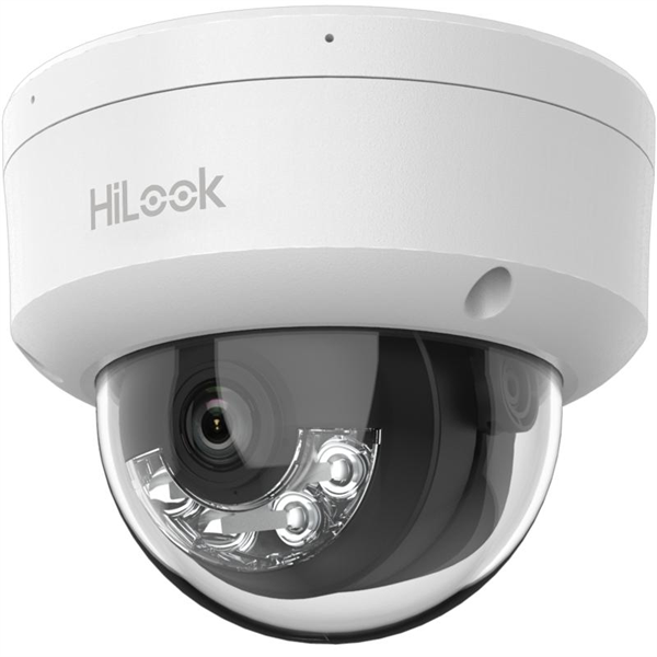 hilook ip dómkamera ipc d140ha lu (4mp, 2,8mm, kültéri, h265+, ip67, ik10, ir30m, icr, dwdr, poe)