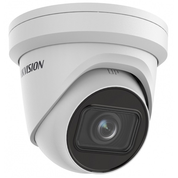 hikvision ip turretkamera ds 2cd2h43g2 izs (4mp, 2,8 12mm, kültéri, h265+, ip66, ir30m, icr, wdr, 3dnr, sd, poe, ik10)