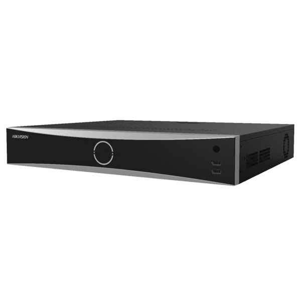 hikvision nvr rögzítő ds 7716nxi k4/16p (16 csatorna, 160mbps rögzítés, h265, hdmi+vga, 3x usb, 4x sata, i/o, 16x poe)