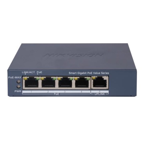 hikvision switch poe ds 3e1505p ei/m