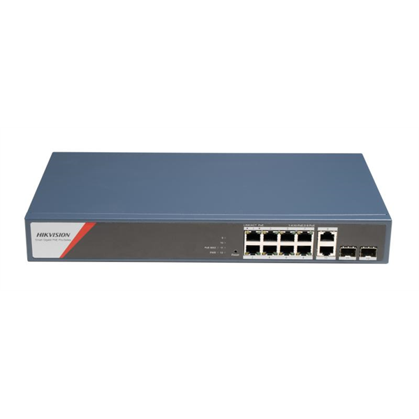 hikvision switch poe ds 3e1512hp si 8p2t2f
