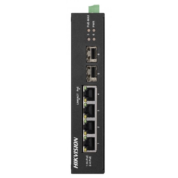 hikvision switch poe ds 3t0506hp e/hs
