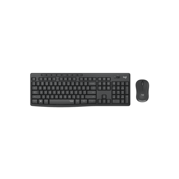 logitech billentyűzet/egér kit mk295 (vezeték nélküli, magyar, fekete)