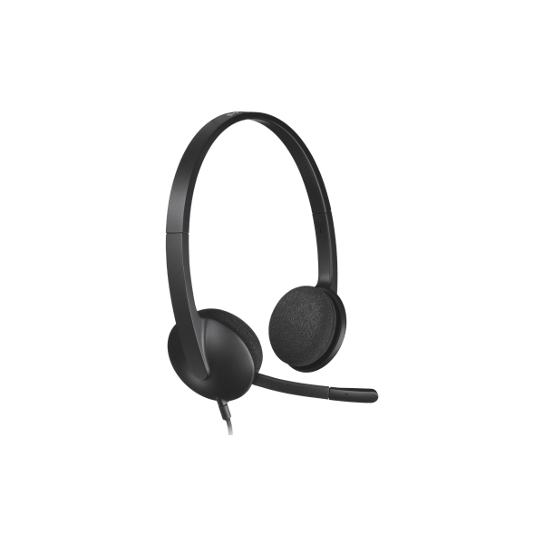 logitech fejhallgató h340 headset (usb, mikrofon, fekete)