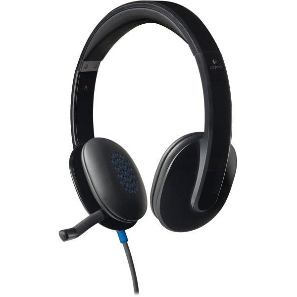 logitech fejhallgató h540 headset (vezetékes, usb, mikrofon, hangerőszabályzó, fekete)