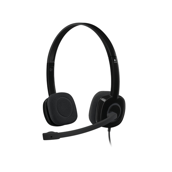 logitech fejhallgató h151 headset (3.5mm jack, mikrofon)