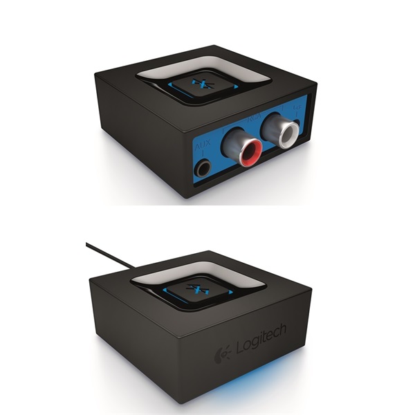 logitech adapter bluetooth (vezeték nélküli, 3,5mm jack/rca, max.: 15m, fekete/kék)
