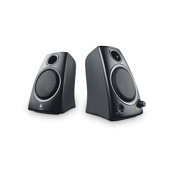 logitech hangszóró 2.0 z130 (3.5mm jack, 5w, fekete)