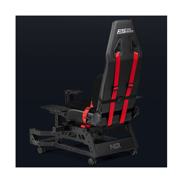 next level racing szimulátor cockpit flight seat pro boeing military edition (ülés; tartó konzolok)