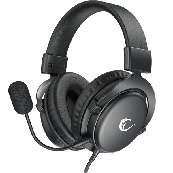 rampage fejhallgató r36 drop (7.1, mikrofon, usb, hangerőszabályzó, nagy párnás, 2.2m kábel, fekete)