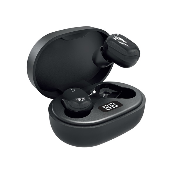 s link fülhallgató vezeték nélküli sl tws05 black(bluetooth v5.0, mikrofon, fekete)