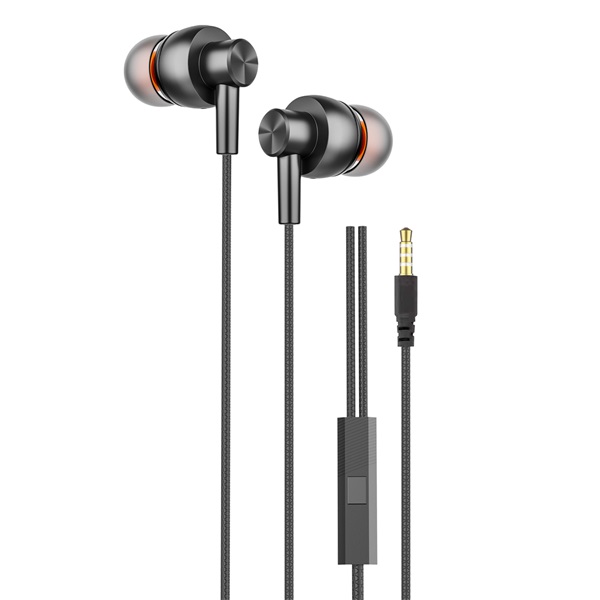 s link fülhallgató sl ku180 (3,5 jack, mikrofon, fekete)
