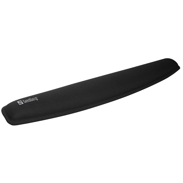 sandberg billentyűzet csuklótámasz gel wrist rest for keyboard (zselés csuklótámasz; fekete)