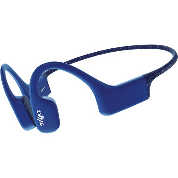 shokz sport fejhallgató openswim (4gb, vízálló, csontvezetéses, bt 5.1, kék)