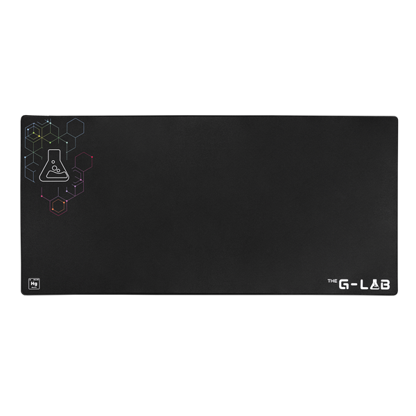 the g lab egérpad pad mercury (xxxl, 1200x570x4mm, vízálló, fekete)