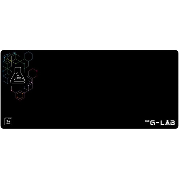 the g lab egérpad pad selenium (900x400x4mm, vízálló, fekete)