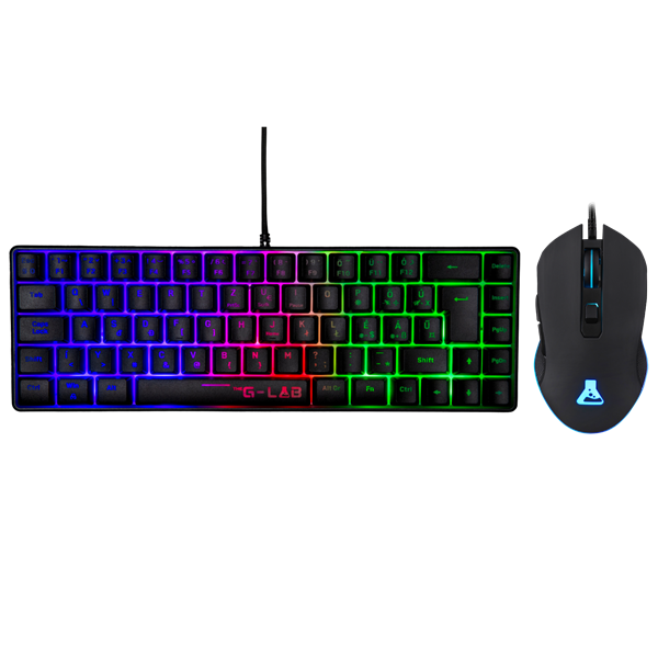 the g lab gaming kit 2 in 1 combo hydrogen b/hu (tkl billentyűzet, egér, 6200 dpi, rgb, usb a, fekete, magyar)