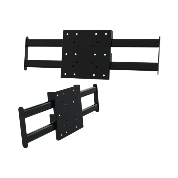 trak racer szimulátor kiegészítő large freestanding triple monitor stand 30" to 45" displays