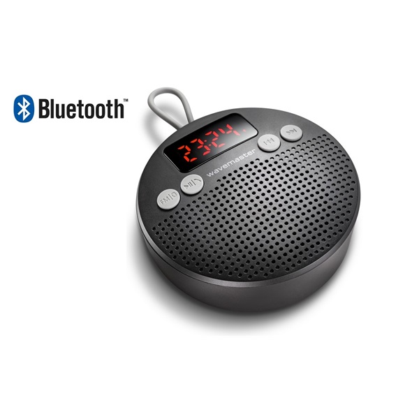 wavemaster hangszóró bluetooth mobi 3 black (bluetooth, fm rádió, fekete)
