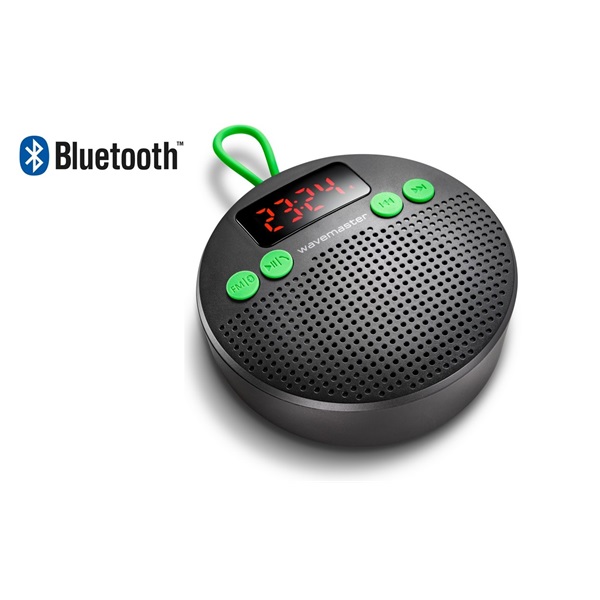 wavemaster hangszóró bluetooth mobi 3 green (bluetooth, fm rádió, zöld)