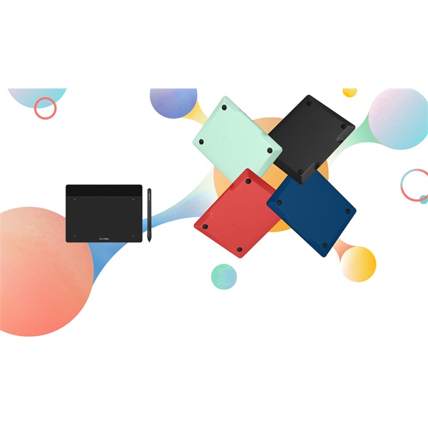 xp pen grafikus tábla deco fun l bk (10"x6,3", 5080 lpi, ps 8192, 220 rps, usb c) fekete
