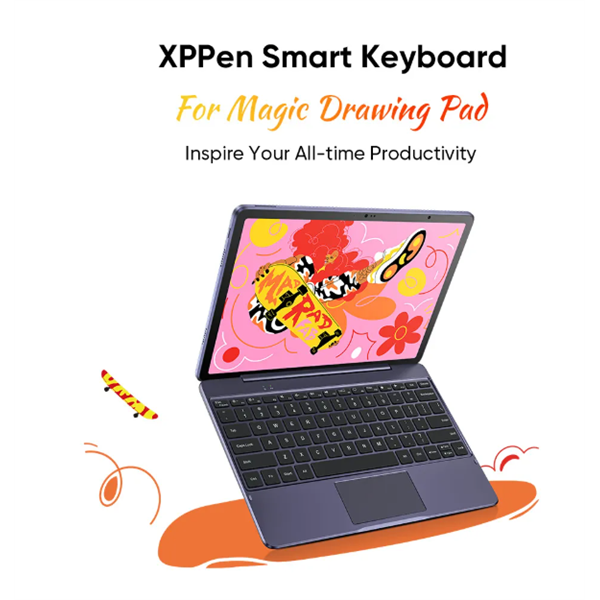 xp pen tablet tok ack08 tablet billentyűzet (us) magic drawing pad hez