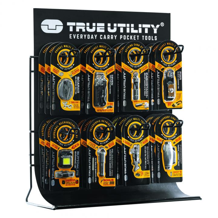 true utility display, 8hkkr, 8 akasztó